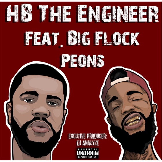 Cover artwork for Peons (feat. Big Flock)