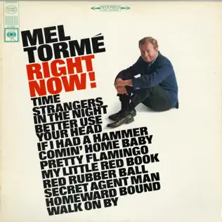 descargar álbum Mel Tormé - Right Now