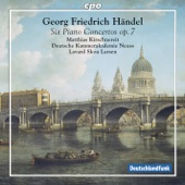 Handel: 6 Piano Concertos, Op. 7 artwork