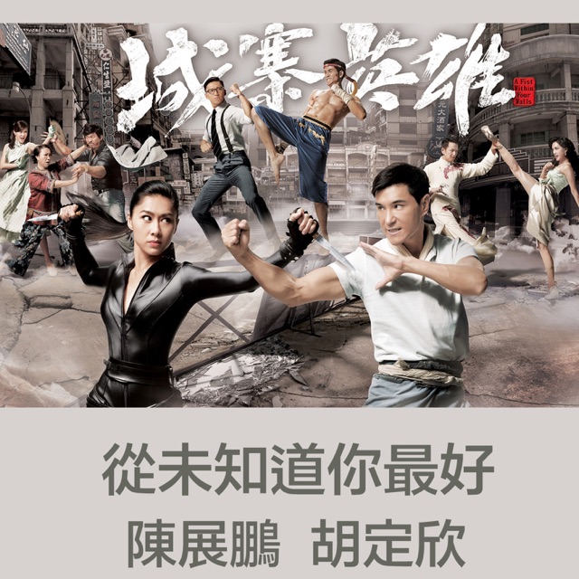 Ruco Chan & Nancy Wu Never Know You Are the Best (Ending Theme of TV Drama "A Fist Within Four Walls") - Single Album Cover