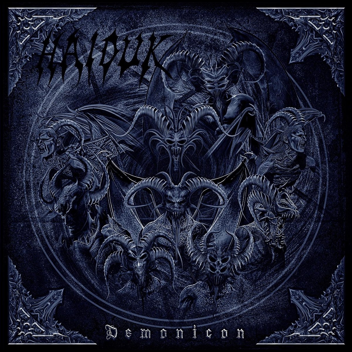 Metal albums. Haiduk Demonicon. Обложки Death Black Metal групп.