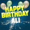 Happy Birthday Ali (Electro Version) - White Cats Music lyrics