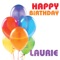 Happy Birthday Laurie - The Birthday Crew lyrics