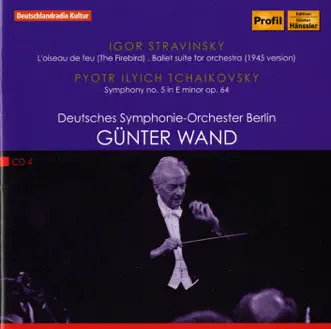 Stravinsky: Firebird Suite (1945 Version) - Tchaikovsky: Symphony No. 5 by Günter Wand album reviews, ratings, credits