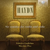 Haydn: Six Sonatas for Violin and Viola artwork
