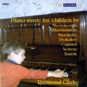 Piano Music for Children by Shostakovich, Khachaturian, Stravinsky, Prokofiev, Copland, Webern and Bartok artwork