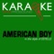 American Boy (In the Style of Estelle) [Karaoke with Background Vocal] artwork