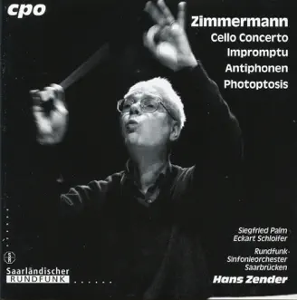 Cello Concerto en forme de pas de trois: III. Adagio by Saarbrucken Radio Symphony Orchestra, Hans Zender & Siegfried Palm song reviws