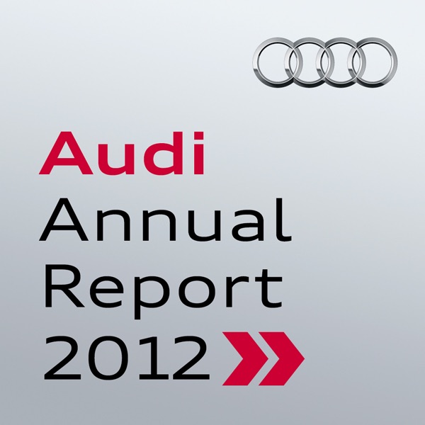 Audi 2012 Annual Report [Podcast] cover
