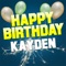 Happy Birthday Kayden (Traditional Version) - White Cats Music lyrics