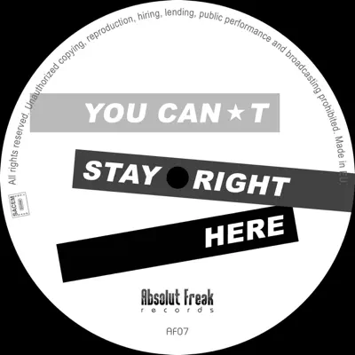 You Can't Stay Right Here - Single - Slapstick