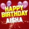 Happy Birthday Aisha (Electro Version) artwork