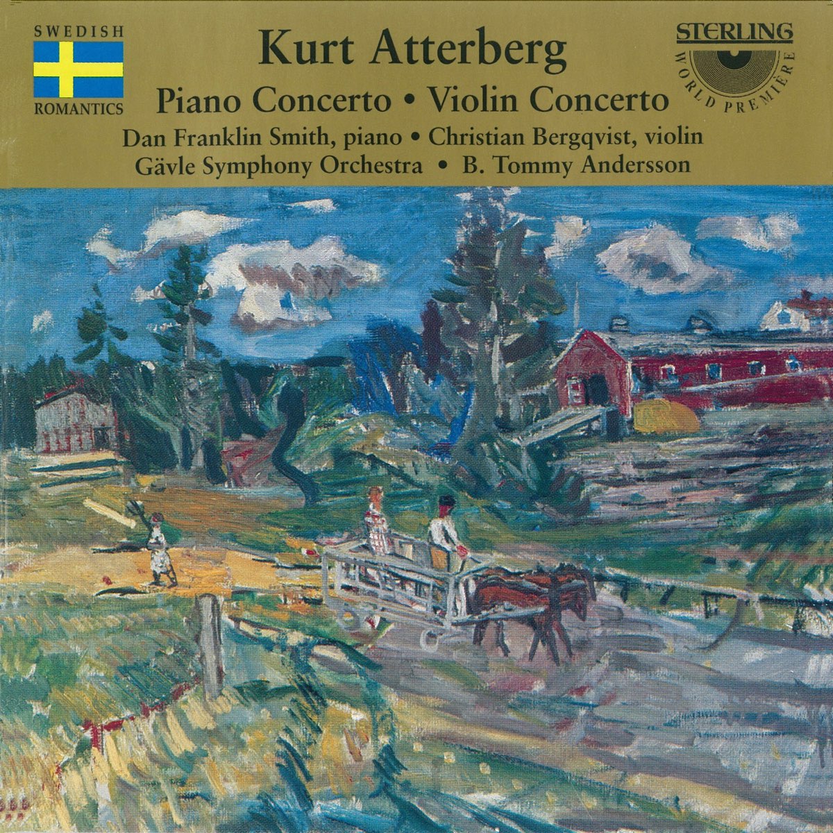 ‎Atterberg: Piano & Violin Concerto By Dan Franklin Smith, Christian ...