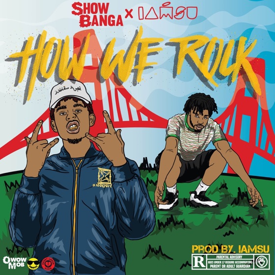 Cover artwork for How We Rock (feat. Iamsu!)