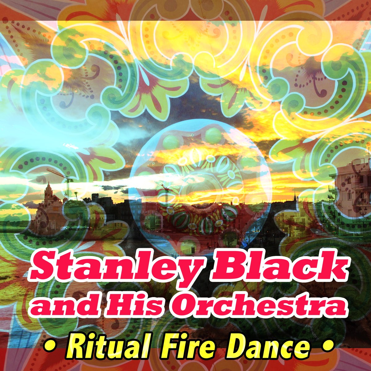 Black orchestra. Fire Dance Stanley Mouse. LP Fire! Orchestra: Ritual.