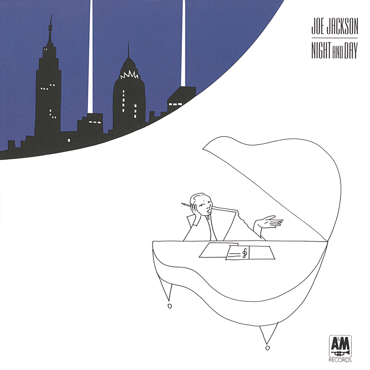 Night and Day Album Cover by Joe Jackson