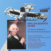 Griller String Quartet - Haydn: The Seven Last Words of Our Saviour On the Cross, Op. 51 artwork
