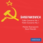 Shostakovich: Cello Concerto No. 1 and Violin Concerto No. 1 artwork