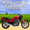 Yamaha 80cc Motorcycle Starts, Idles & Shuts off from Side artwork