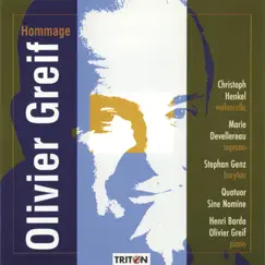 Olivier Greif: Hommage by Olivier Greif, Christoph Henkel & Marie Devellereau album reviews, ratings, credits