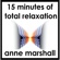 Anne Marshall - 15 Minutes of Total Relaxation: Chill out, stop stressing and switch off the pressures of the day