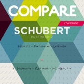 Schubert Piano Trio No. 2, Op. 100, D. 929, Jascha Heifetz vs. Hepzibah Menuhin (Compare 2 Versions) artwork