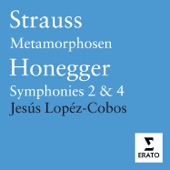 Honegger & Strauss: Symphonies Nos. 2 & 4, Der Bürger Als Edelmann, Streichsextett Aus 'Capricco' artwork