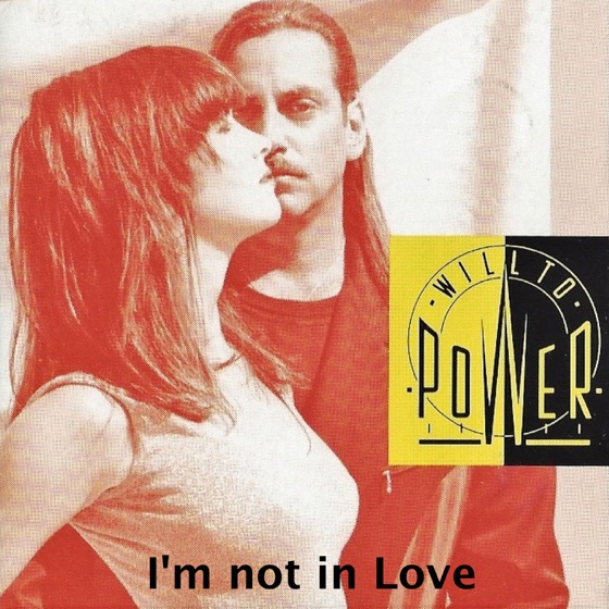 Cover artwork for I'm Not in Love