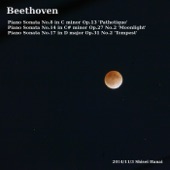 Beethoven: Piano Sonata No. 8 "Pathetique" - No.14 "Moon Light" - 17 "Tempest" artwork