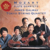 James Galway and Tokyo String Quartet Play Mozart Flute Concertos artwork