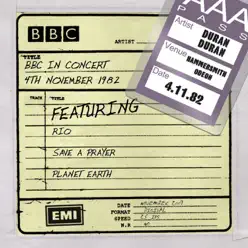 BBC In Concert (4th November 1982, Recorded at Hammersmith Odeon 4/11/82 tx 11/12/82) - Duran Duran