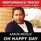 Aaron Neville - Oh Happy Day (Performance Track In Key of B)