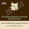 Westwood High School Symphony Orchestra - Fantasy on a Hymn by Justin Morgan