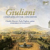 Variazioni su "Nume perdonami in tale istante" from Generali's "Baccanali di Roma" for Guitar and String Quartet, Op. 102 artwork