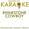 Rhinestone Cowboy (In the Style of Glen Campbell) [Karaoke Version] - Single album lyrics, reviews, download