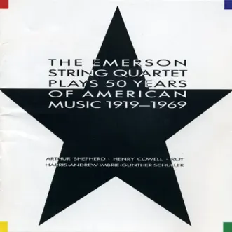 The Emerson String Quartet Plays 50 Years of American Music 1919-1969 by Emerson String Quartet album reviews, ratings, credits