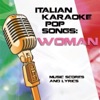Italian Karaoke Pop Songs: Woman (Music Scores and Lyrics)