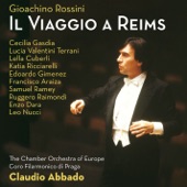 Claudio Abbado - Il viaggio a Reims : Introduzione e Scena I "Presto, presto, su coraggio" [Maddalena, Coro]