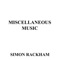 Miscellaneous Four - Simon Rackham lyrics