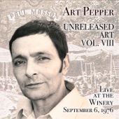 Unreleased Art, Vol. VIII: Live At the Winery, September 6, 1976 artwork