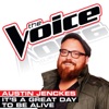 It’s a Great Day To Be Alive (The Voice Performance) - Single artwork