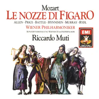 Le Nozze di Figaro, Act 1: Cinque dieci by Sir Thomas Allen, Kathleen Battle, Thomas Allen, Dame Margaret Price, Vienna Philharmonic, Ann Murray, Riccardo Muti, Mariana Nicolesco, Alejandro Ramirez, Ernesto Gavazzi, Patrizia Pace, Franco de Grandis, Maria Bierbaumer, Elisabeth Kudrna-Schrei, Chor der Wiener Staatsoper, Helmuth Froschauer & Robert Kettelson song reviws