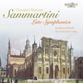 Sammartini: Late Symphonies artwork