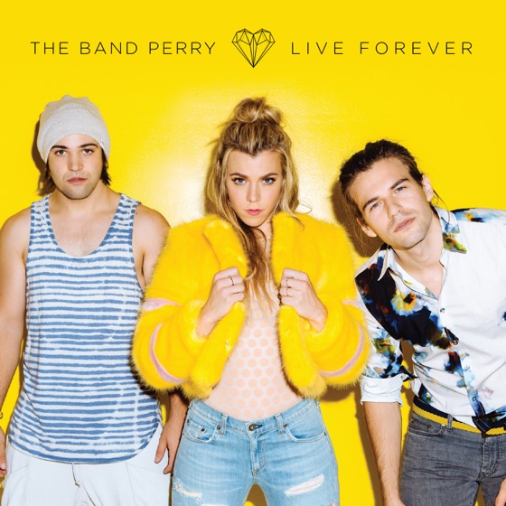 Cover artwork for Live Forever