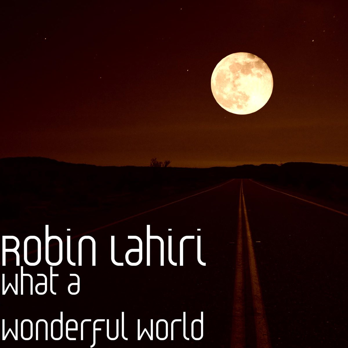 Wonderful World. Welcome to my world robin