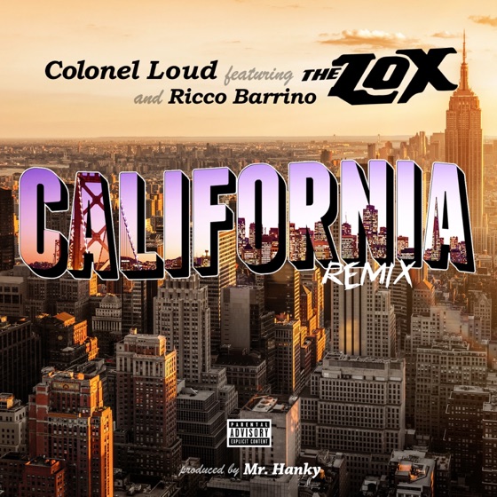 Cover artwork for California (feat. The Lox & Ricco Barrino)