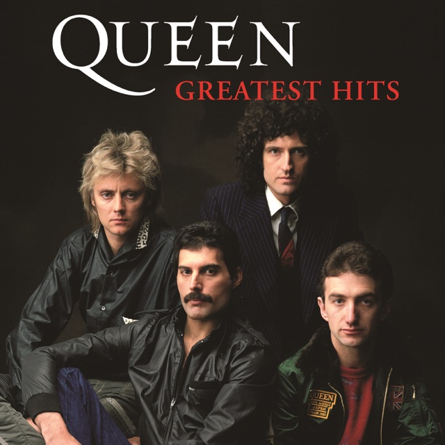 David Bowie & Queen Greatest Hits Album Cover