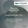 Emmanuel: Symphonies Nos. 1 & 2 album lyrics, reviews, download