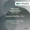 Stream & download Emmanuel: Symphonies Nos. 1 & 2