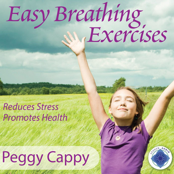 Easy breathing. Breathing exercise.